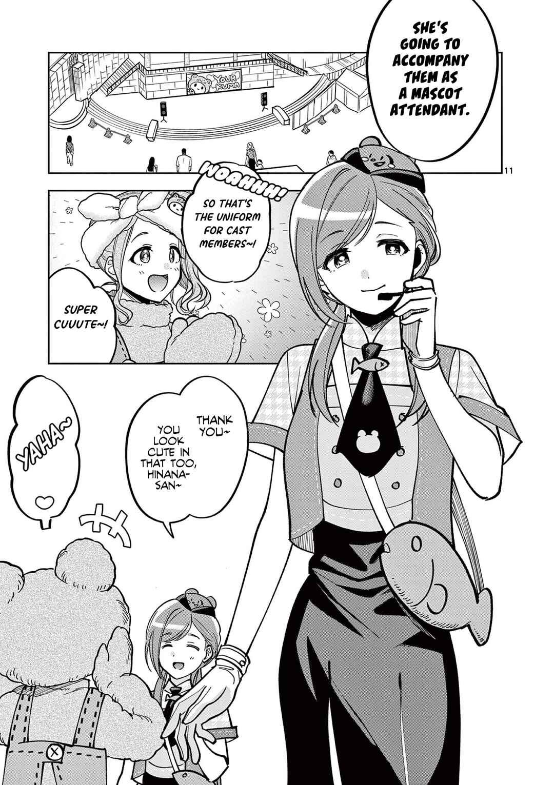 THE iDOLM@STER: Shiny Colors - Hazuki's Shinography Chapter 10 - Page 12