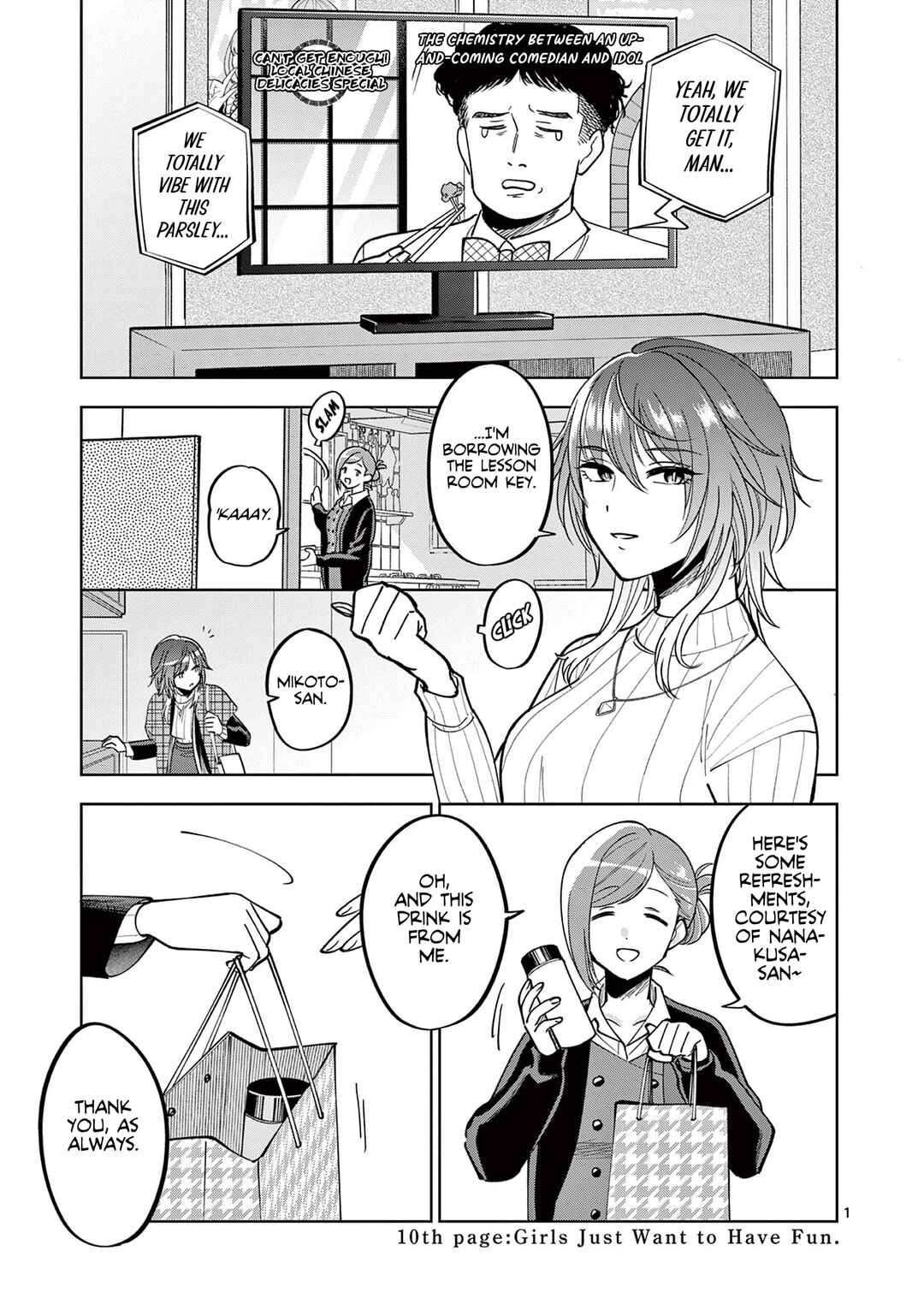 THE iDOLM@STER: Shiny Colors - Hazuki's Shinography Chapter 10 - Page 2