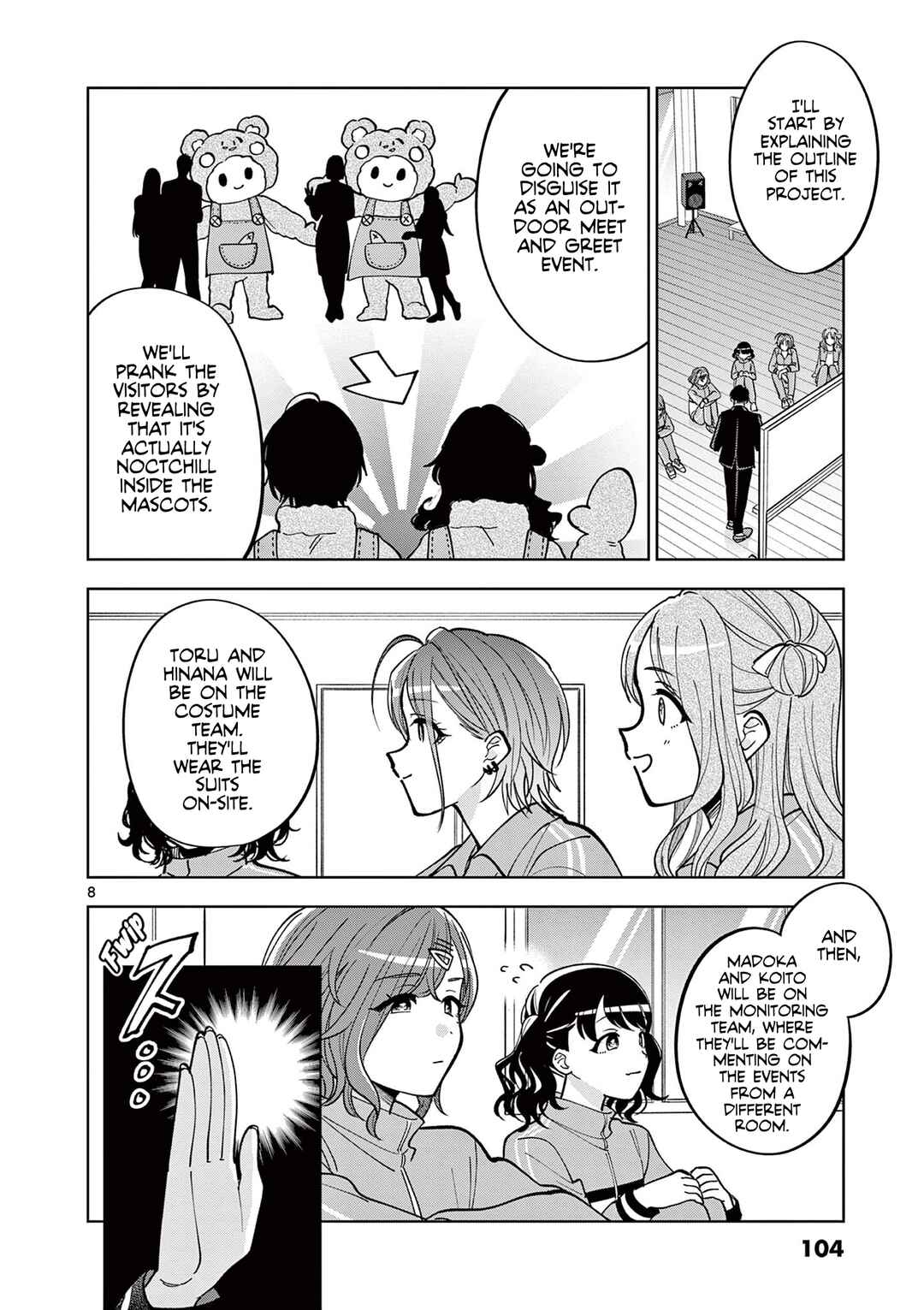 THE iDOLM@STER: Shiny Colors - Hazuki's Shinography Chapter 10 - Page 9