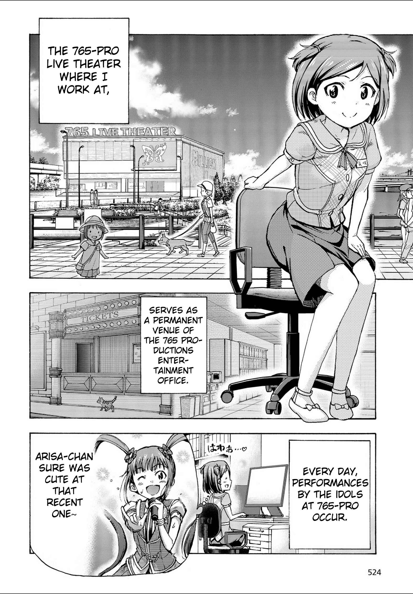 THE iDOLM@STER MILLION LIVE! Blooming Clover Chapter 18.7 - Page 2