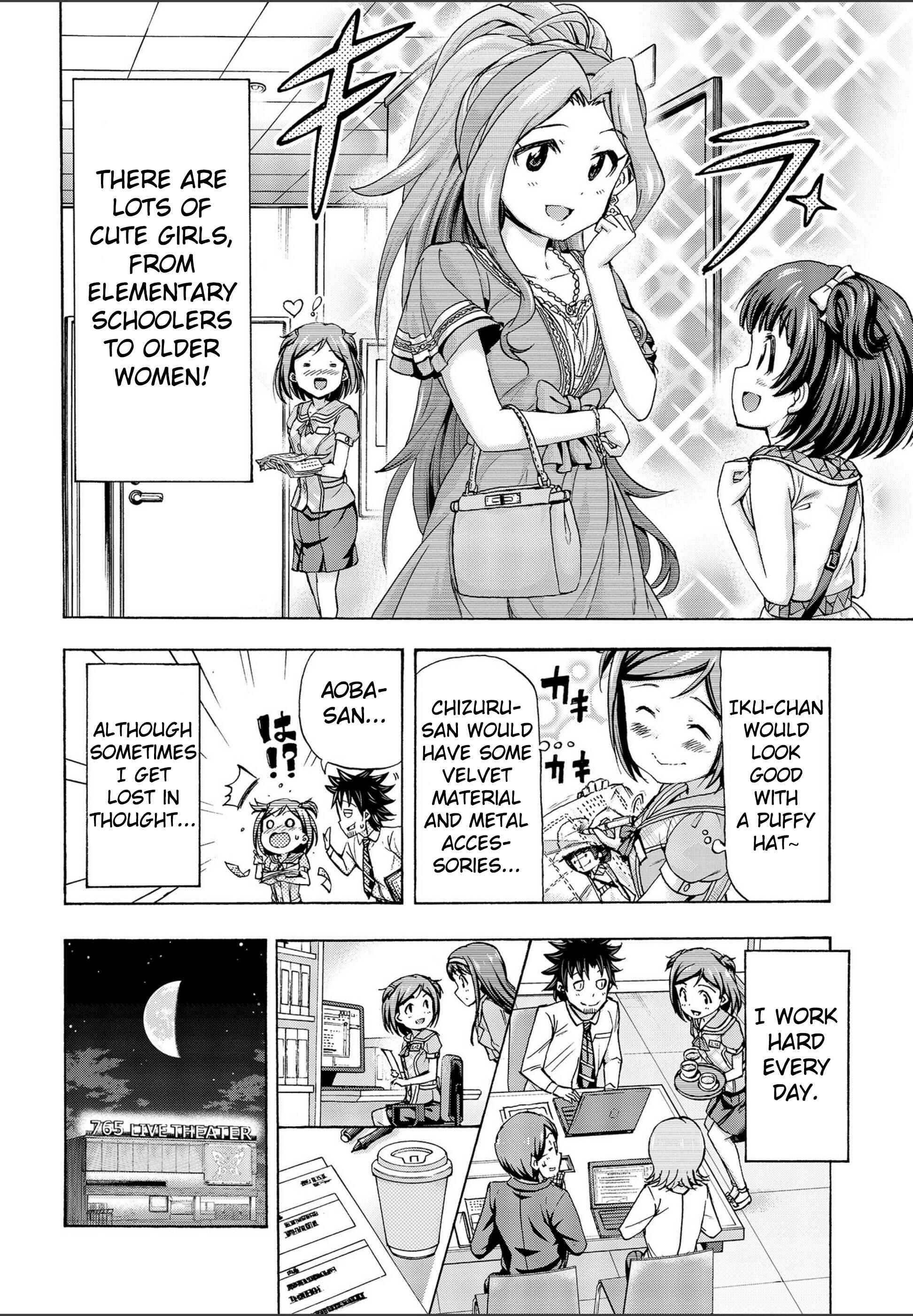 THE iDOLM@STER MILLION LIVE! Blooming Clover Chapter 18.7 - Page 4