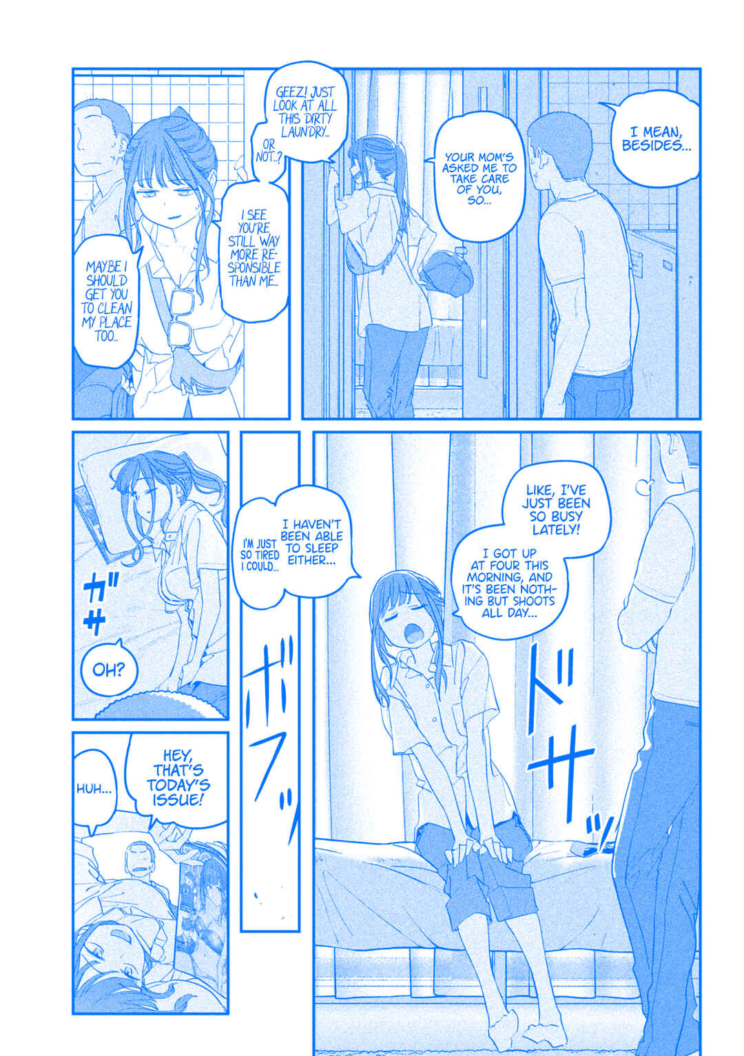 Getsuyoubi no Tawawa (Blue) (Fan Colored) Chapter 68 - Page 10