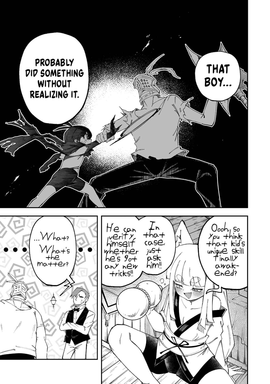 Shiboritoranaide, Onna Shounin-san!! Chapter 55.1 - Page 5