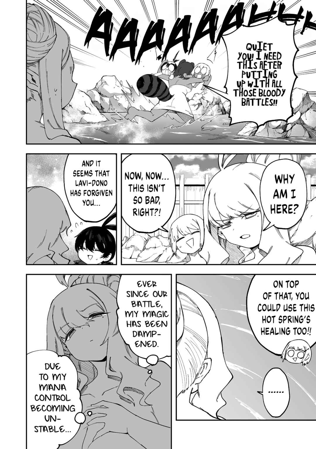 Shiboritoranaide, Onna Shounin-san!! Chapter 55.1 - Page 8