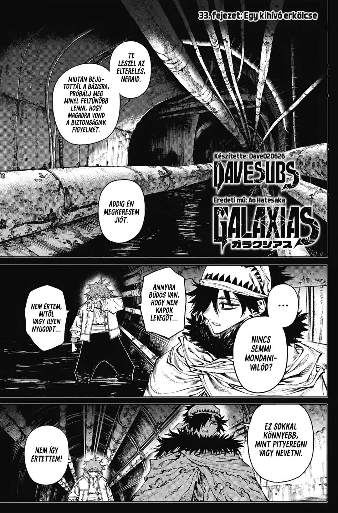 GALAXIAS Chapter 33 - Page 1