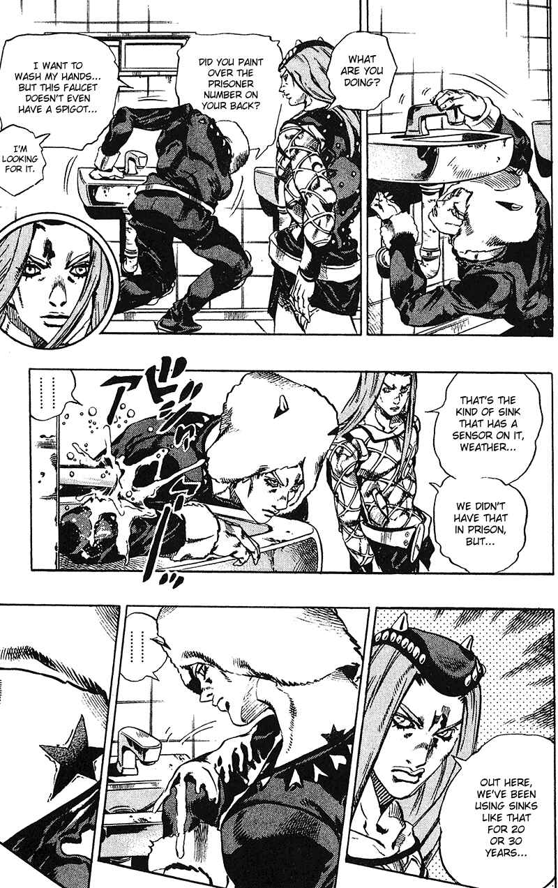 JoJo no Kimyou na Bouken: Part 6 - Stone Ocean Chapter 104 - Page 6