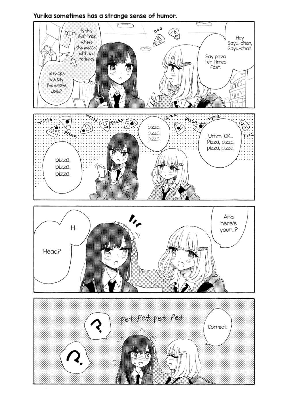 Yurika to Sayuri wa Koibito Doushi. Chapter 1 - Page 12