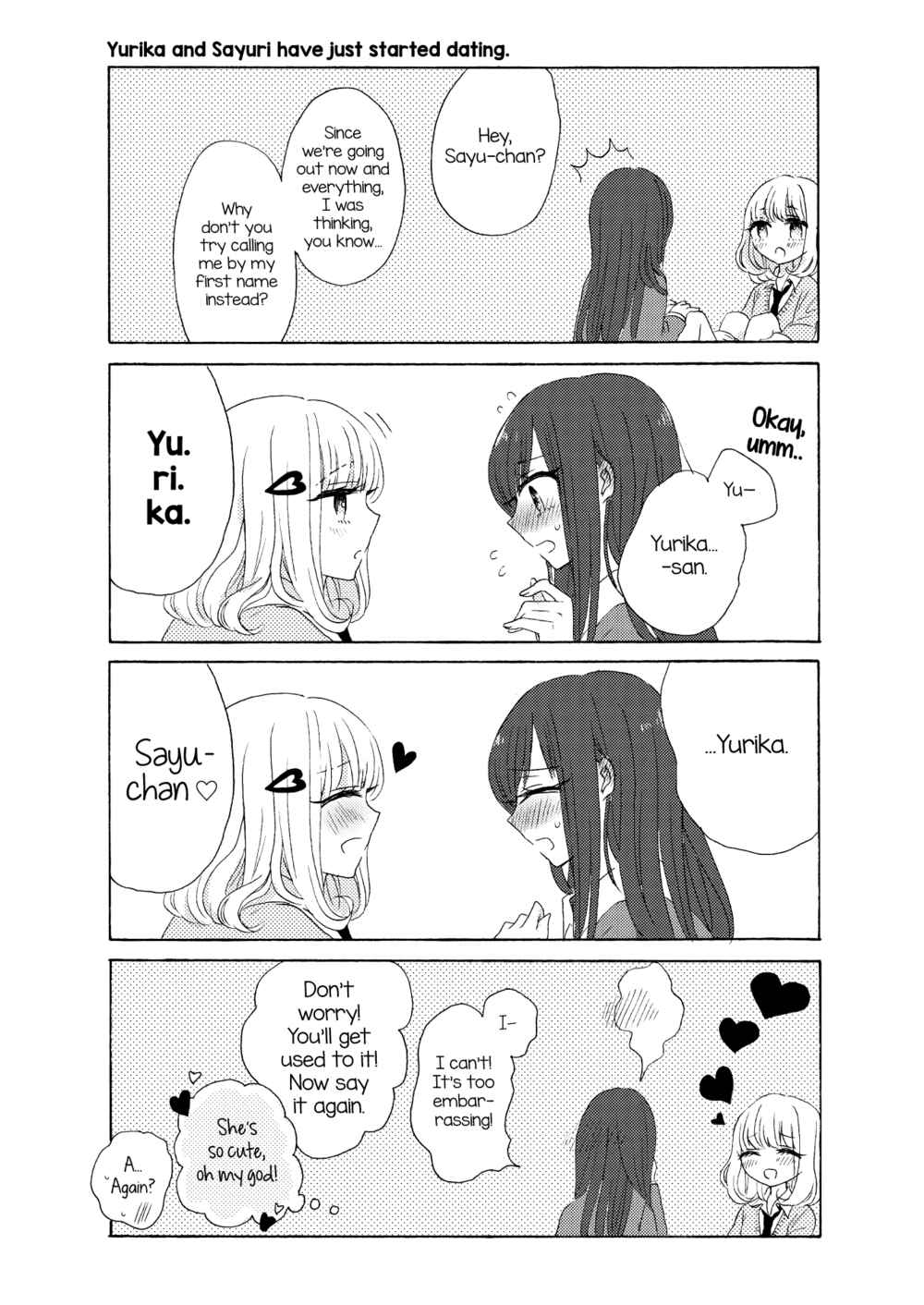 Yurika to Sayuri wa Koibito Doushi. Chapter 1 - Page 3