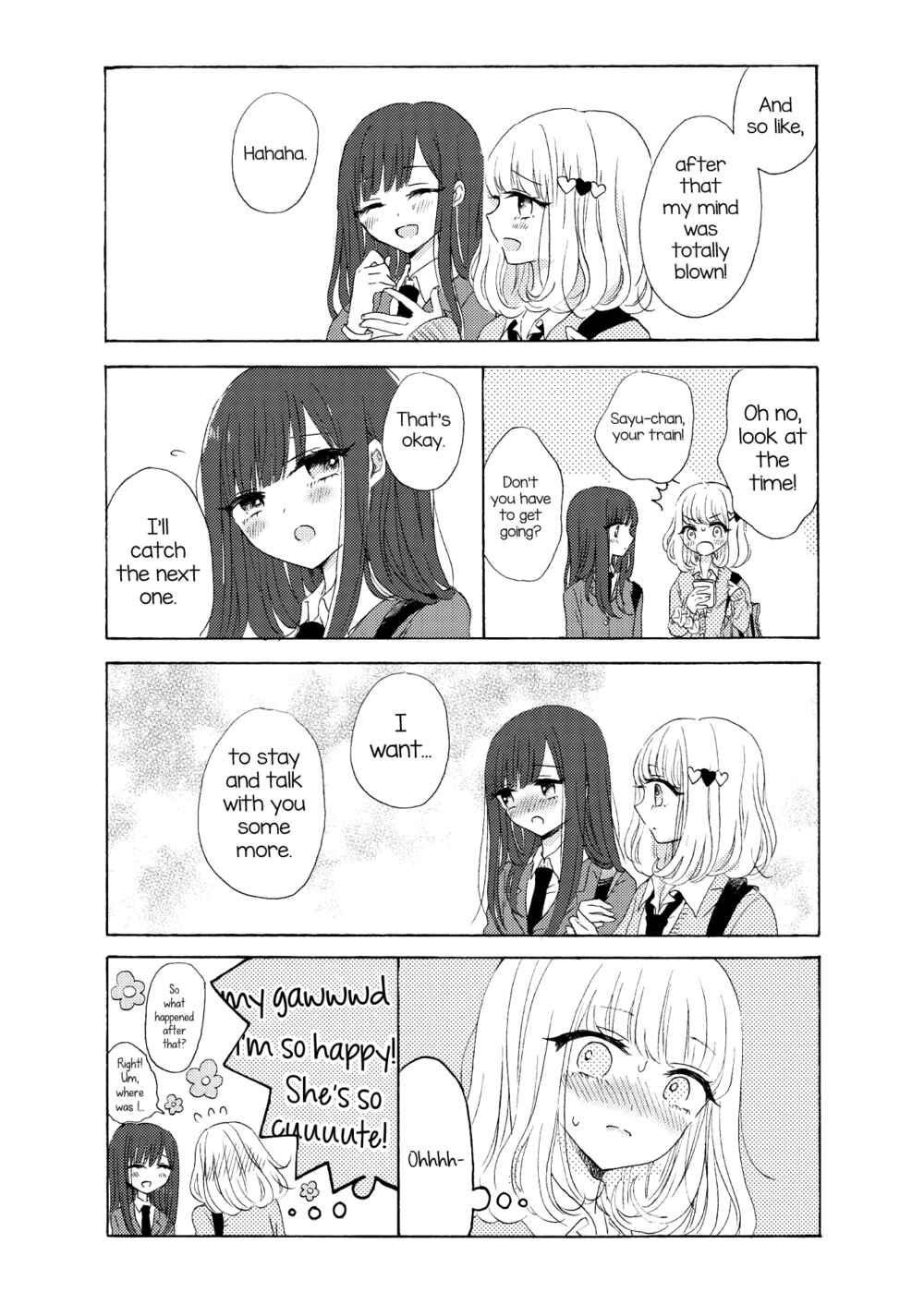 Yurika to Sayuri wa Koibito Doushi. Chapter 1 - Page 4