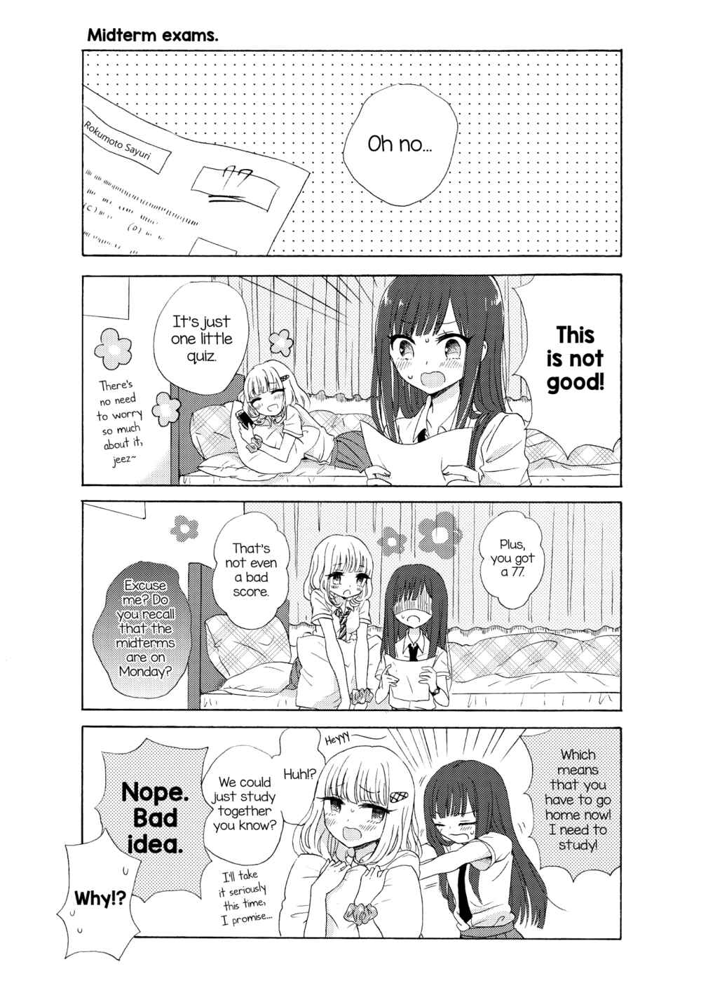 Yurika to Sayuri wa Koibito Doushi. Chapter 1 - Page 7