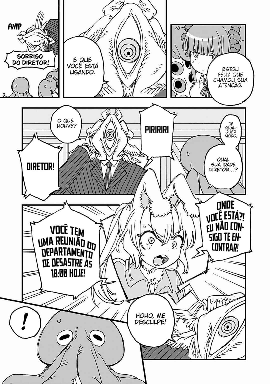 Mizudako-chan kara wa Nigerarenai! Chapter 14 - Page 8
