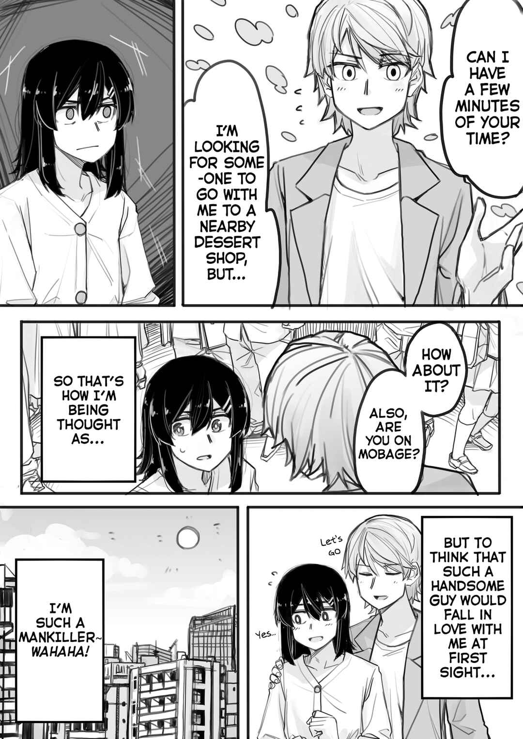 Ikemen Joshi to Josou Danshi Chapter 1 - Page 2