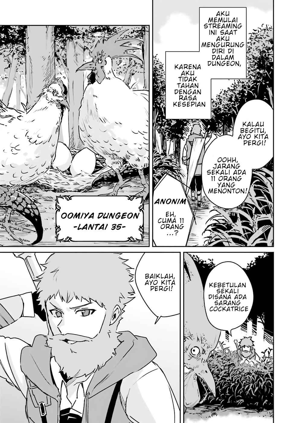 Juusho Futei Camper wa Dungeon de Nonbiri to Kurashitai ~Kiken na Shinsou Monster mo Ore ni Totte wa Shokuzai desu~ Chapter 1 - Page 10