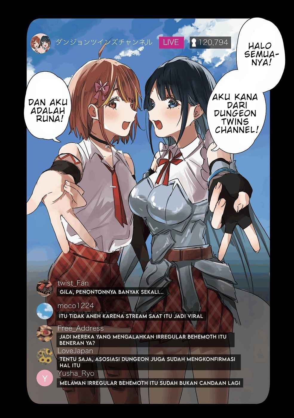 Juusho Futei Camper wa Dungeon de Nonbiri to Kurashitai ~Kiken na Shinsou Monster mo Ore ni Totte wa Shokuzai desu~ Chapter 1 - Page 2