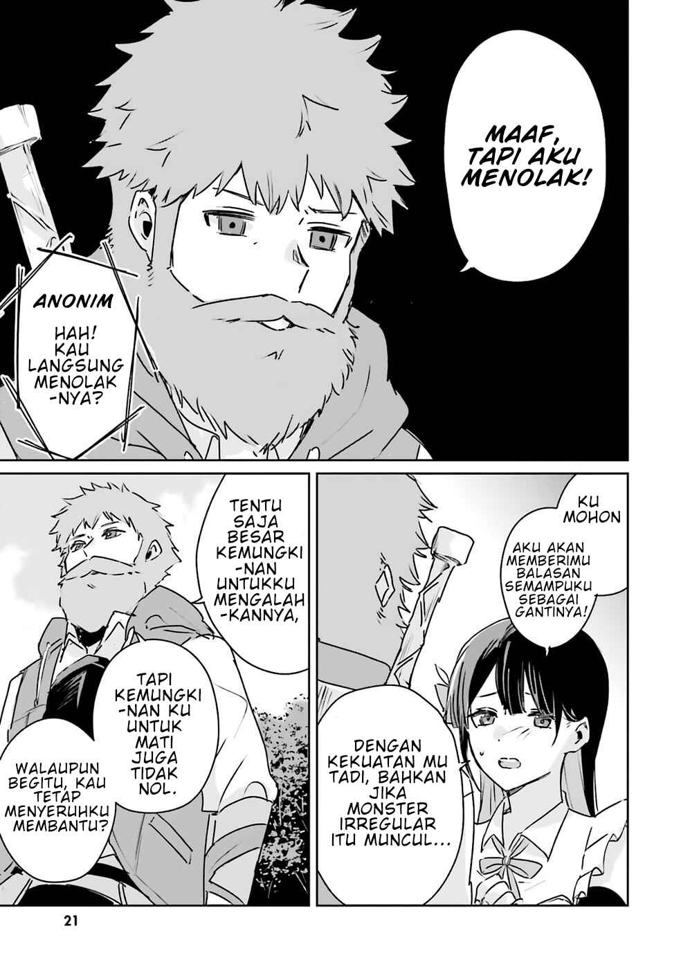 Juusho Futei Camper wa Dungeon de Nonbiri to Kurashitai ~Kiken na Shinsou Monster mo Ore ni Totte wa Shokuzai desu~ Chapter 1 - Page 22