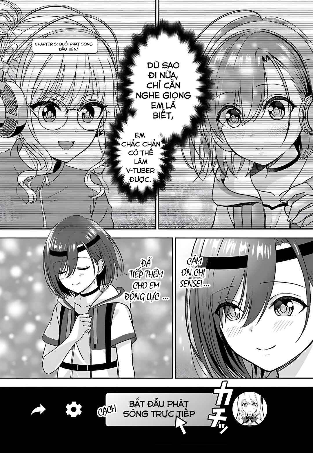 Shitsurenshita node Vtuber Hajimetara Toshiue no Onee-san ni Motemashita Chapter 5 - Page 1