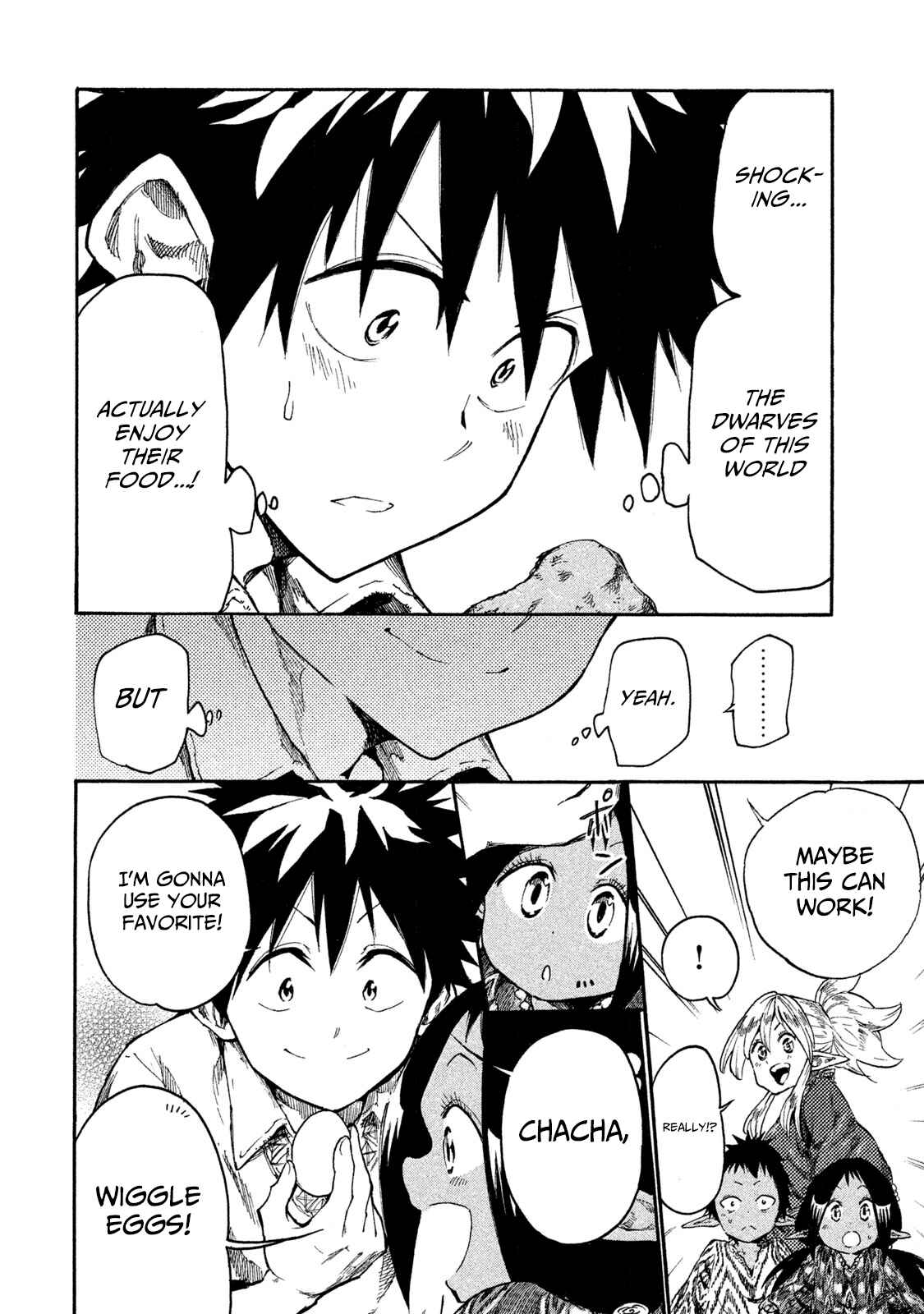 Mazumeshi Elf to Yuuboku gurashi Chapter 14 - Page 10