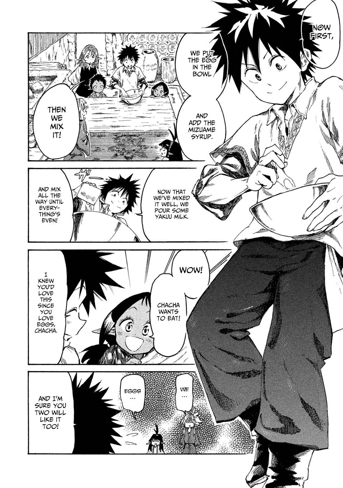 Mazumeshi Elf to Yuuboku gurashi Chapter 14 - Page 12