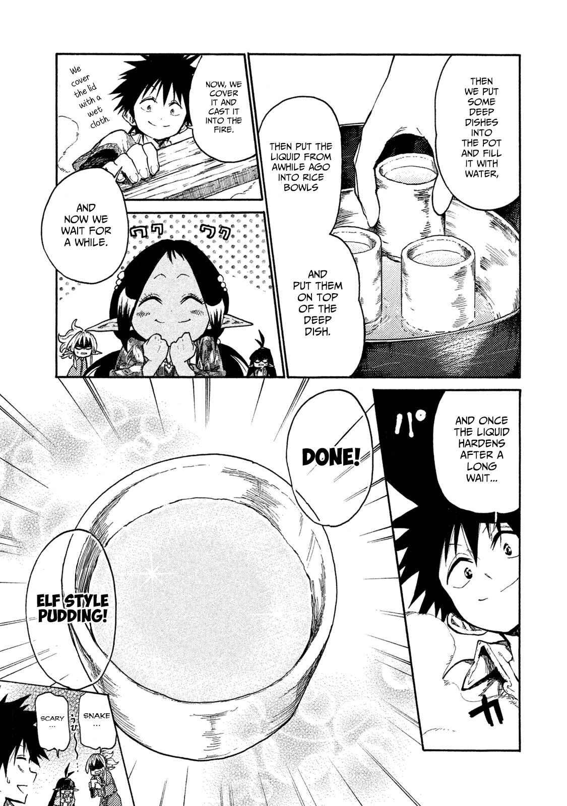 Mazumeshi Elf to Yuuboku gurashi Chapter 14 - Page 13