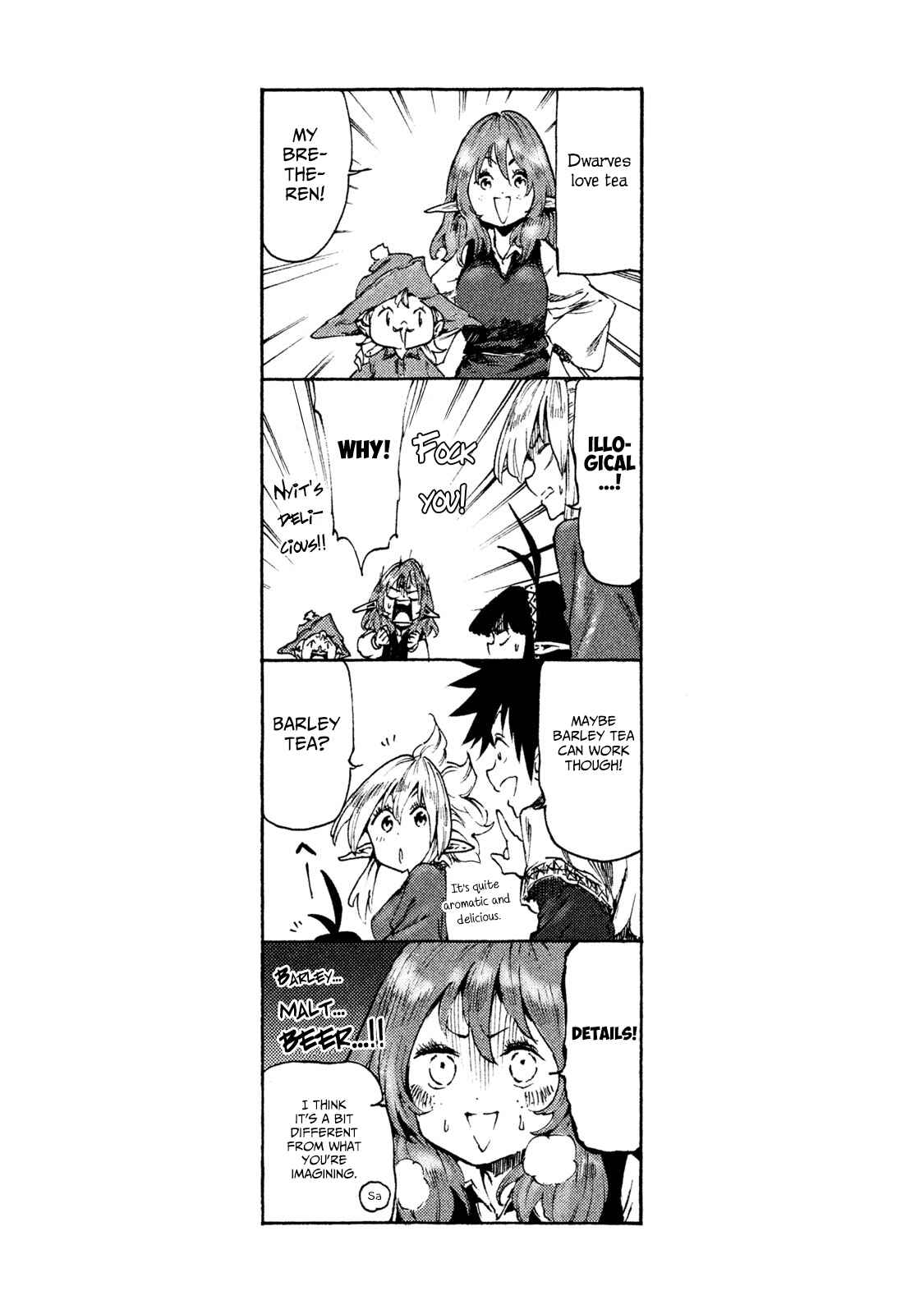 Mazumeshi Elf to Yuuboku gurashi Chapter 14 - Page 20