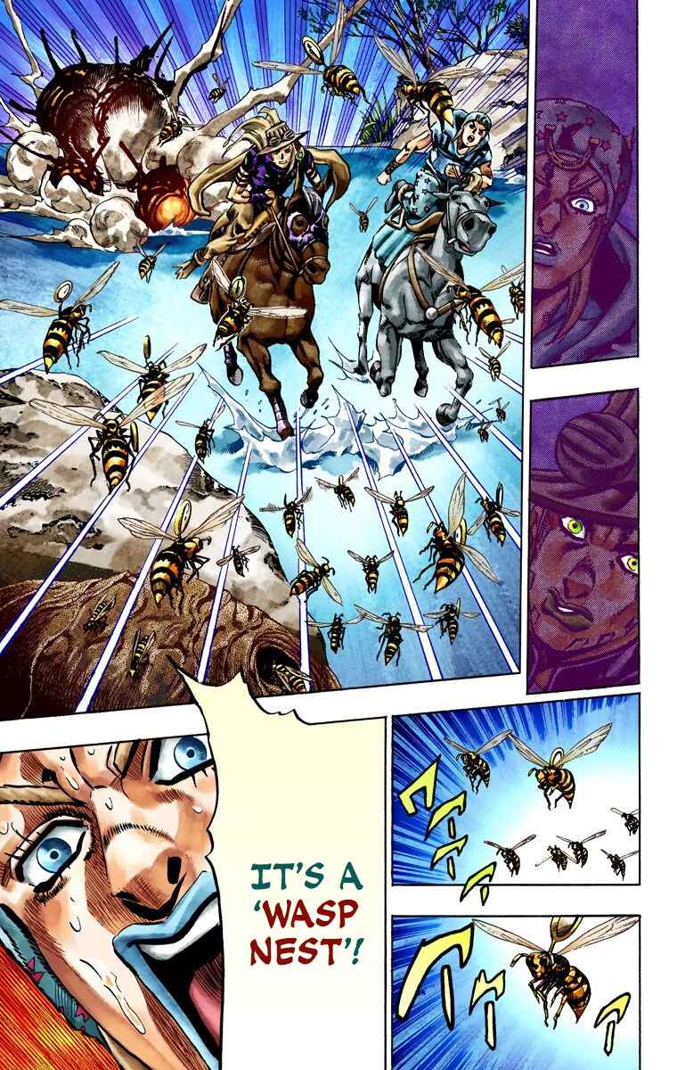 JoJo no Kimyou na Bouken: Part 7 - Steel Ball Run Color-ban Chapter 23 - Page 14