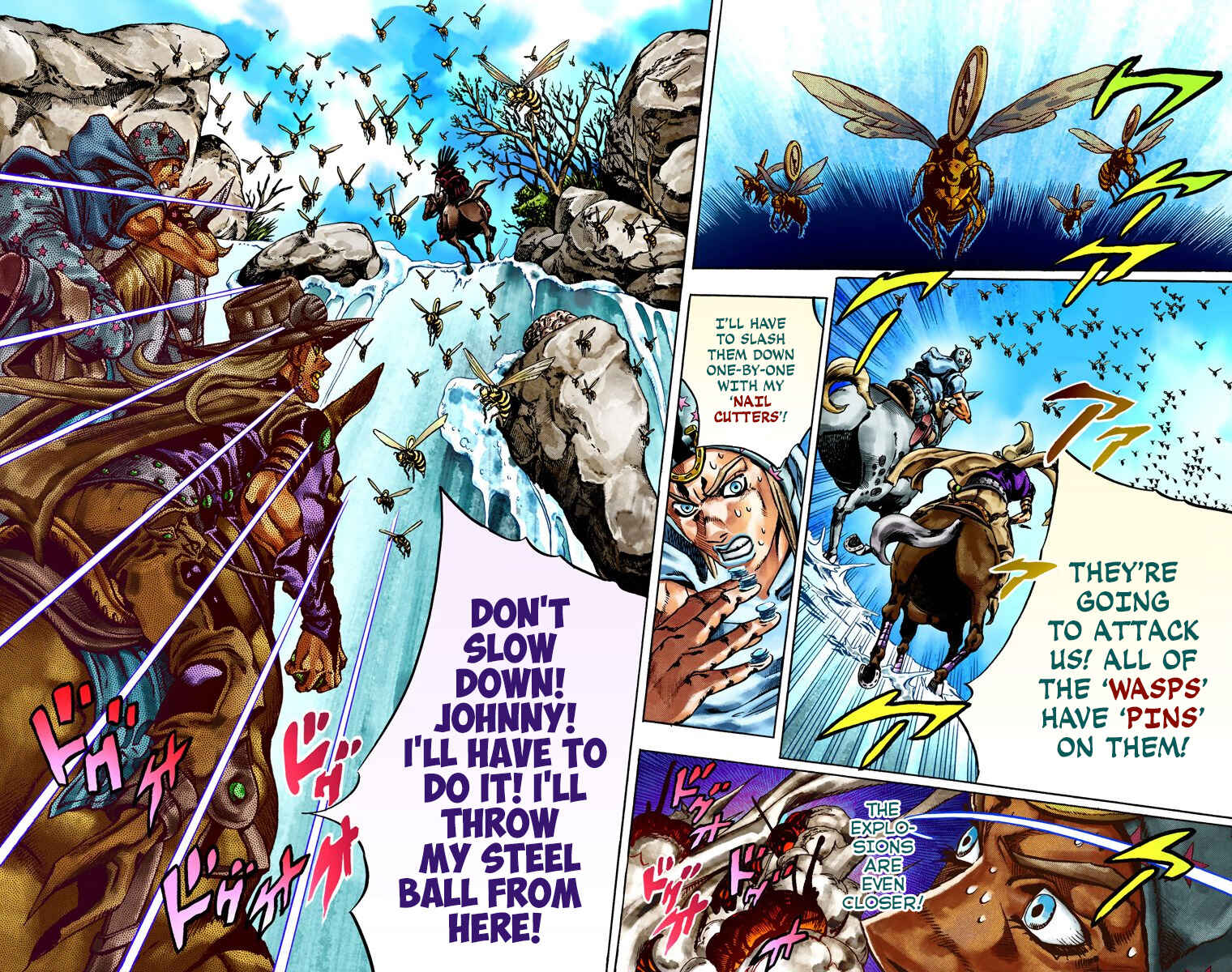 JoJo no Kimyou na Bouken: Part 7 - Steel Ball Run Color-ban Chapter 23 - Page 15