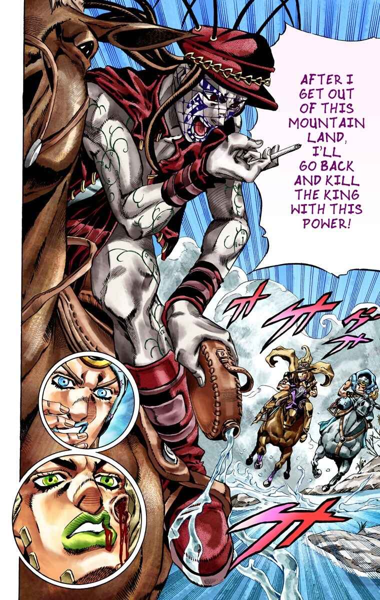 JoJo no Kimyou na Bouken: Part 7 - Steel Ball Run Color-ban Chapter 23 - Page 23