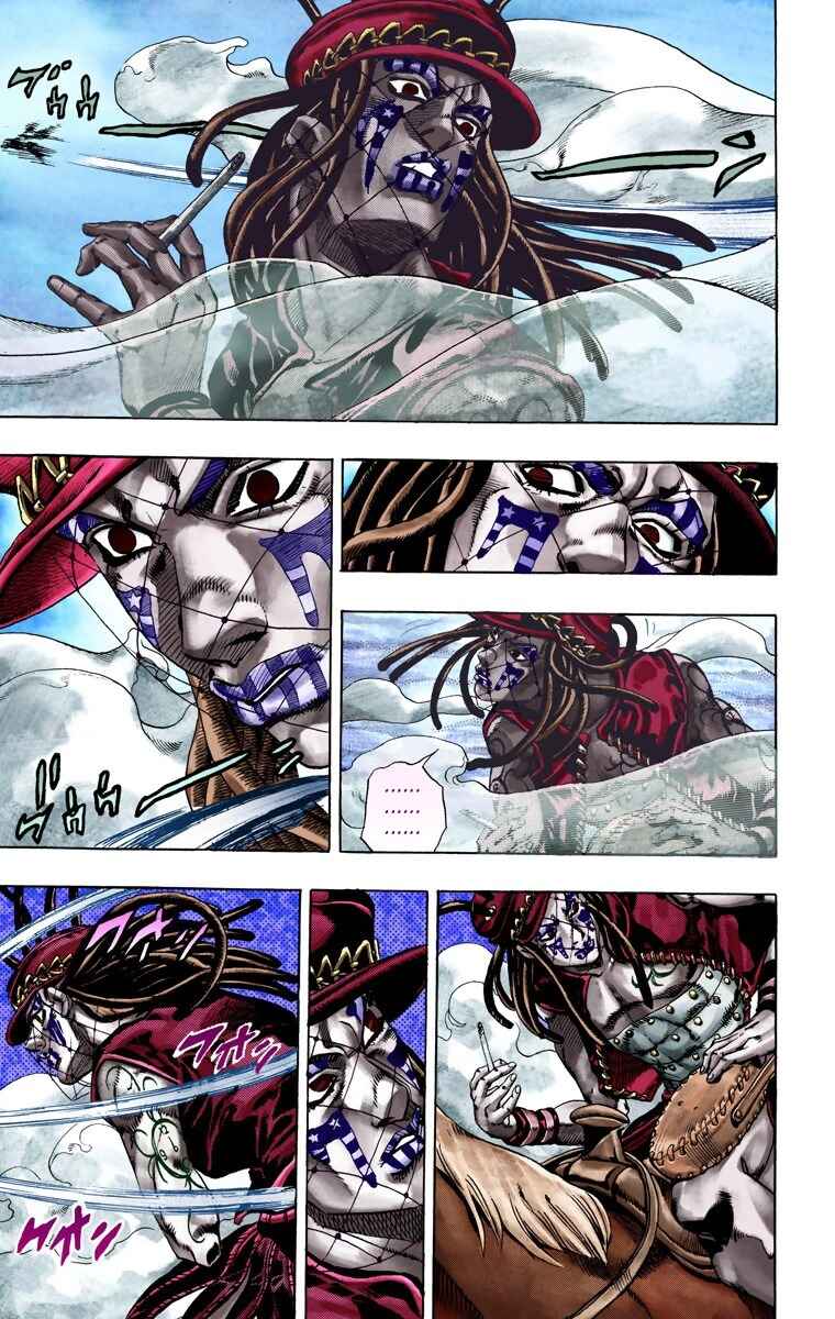 JoJo no Kimyou na Bouken: Part 7 - Steel Ball Run Color-ban Chapter 23 - Page 24