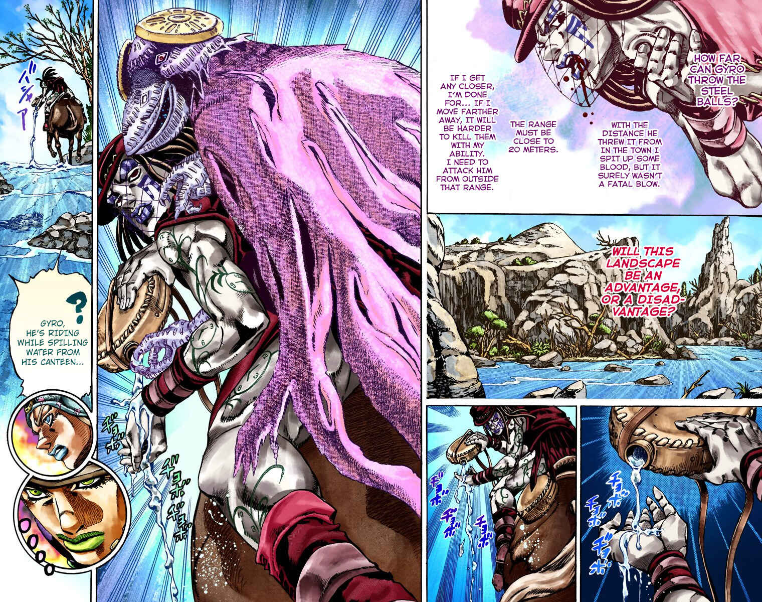 JoJo no Kimyou na Bouken: Part 7 - Steel Ball Run Color-ban Chapter 23 - Page 6