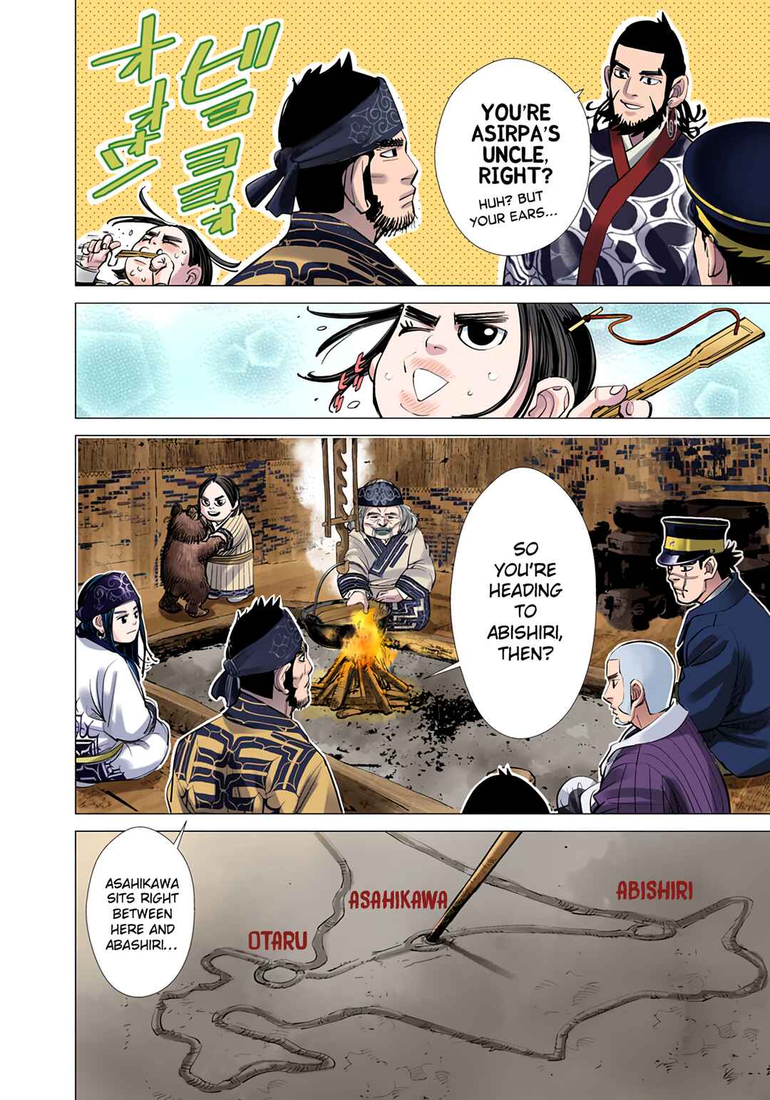 Golden Kamuy (Official Colored) Chapter 50 - Page 4
