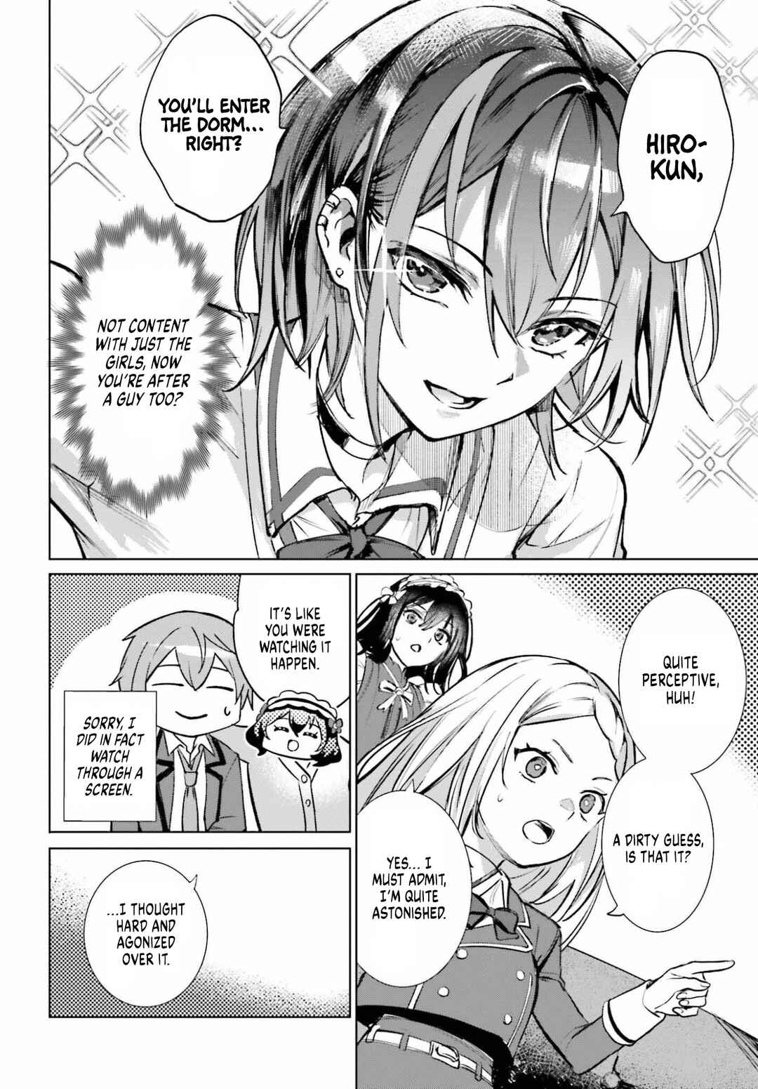 Danshi Kinsei Game Sekai de Ore ga Yaru Beki Yuiitsu no Koto: Yuri no Aida ni Hasamaru Otoko Toshite Tensei Shite Shimaimashita Chapter 13 - Page 20
