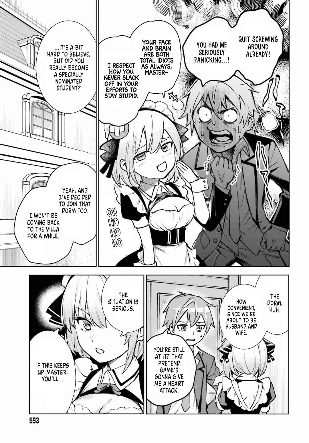 Danshi Kinsei Game Sekai de Ore ga Yaru Beki Yuiitsu no Koto: Yuri no Aida ni Hasamaru Otoko Toshite Tensei Shite Shimaimashita Chapter 13 - Page 31