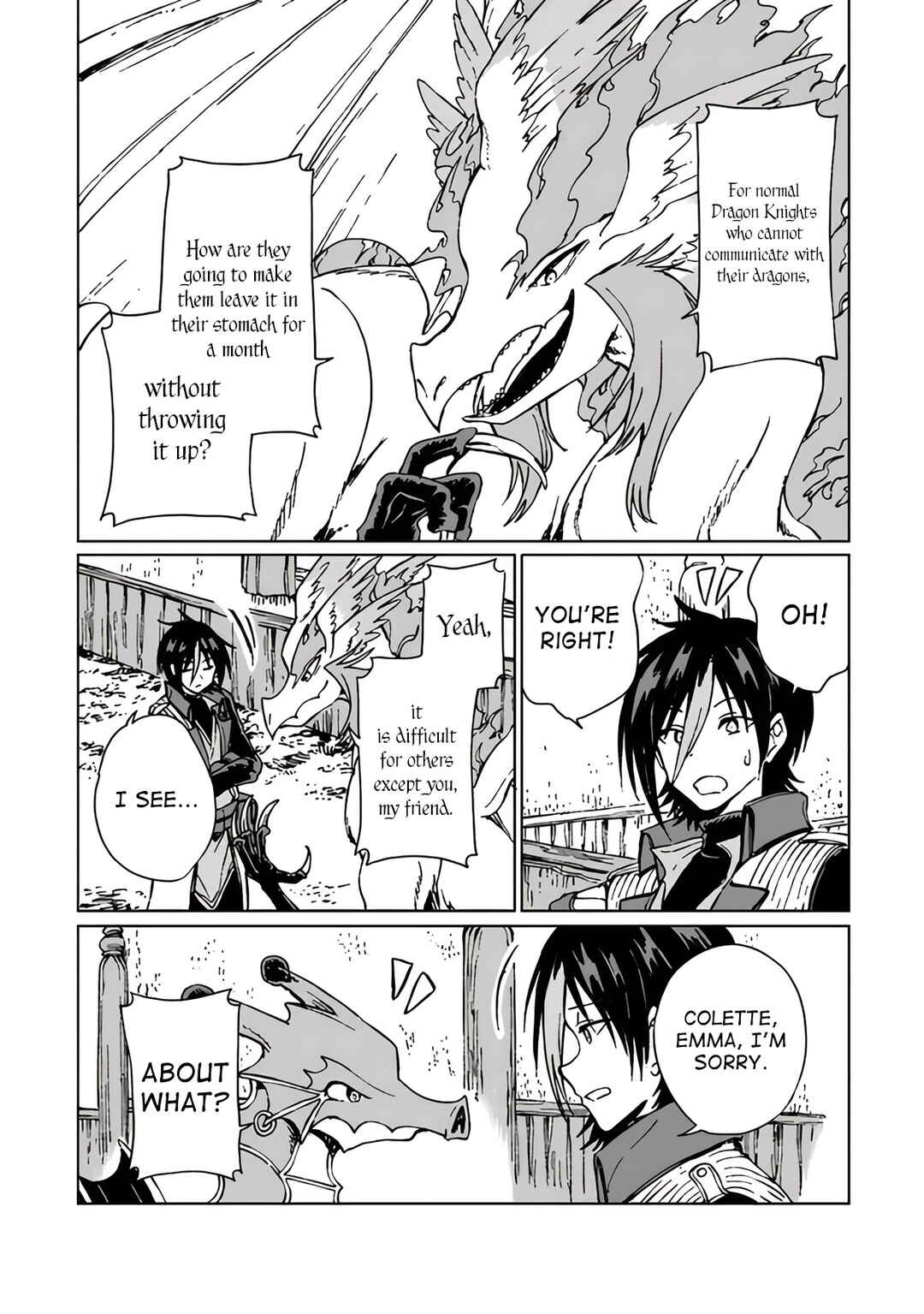 S-kyuu Guild wo Tsuihousareta kedo, Jitsu wa Ore dake Dragon no Kotoba ga Wakaru no de, Kidzuita Toki ni wa Ryuu Kishi no Chouten wo Kiwametemashita. Chapter 15 - Page 24