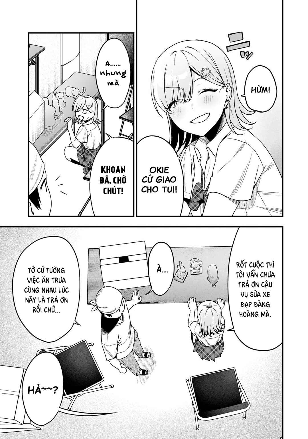 Gal no Jitensha wo Naoshitara Natsukareta Chapter 3 - Page 22