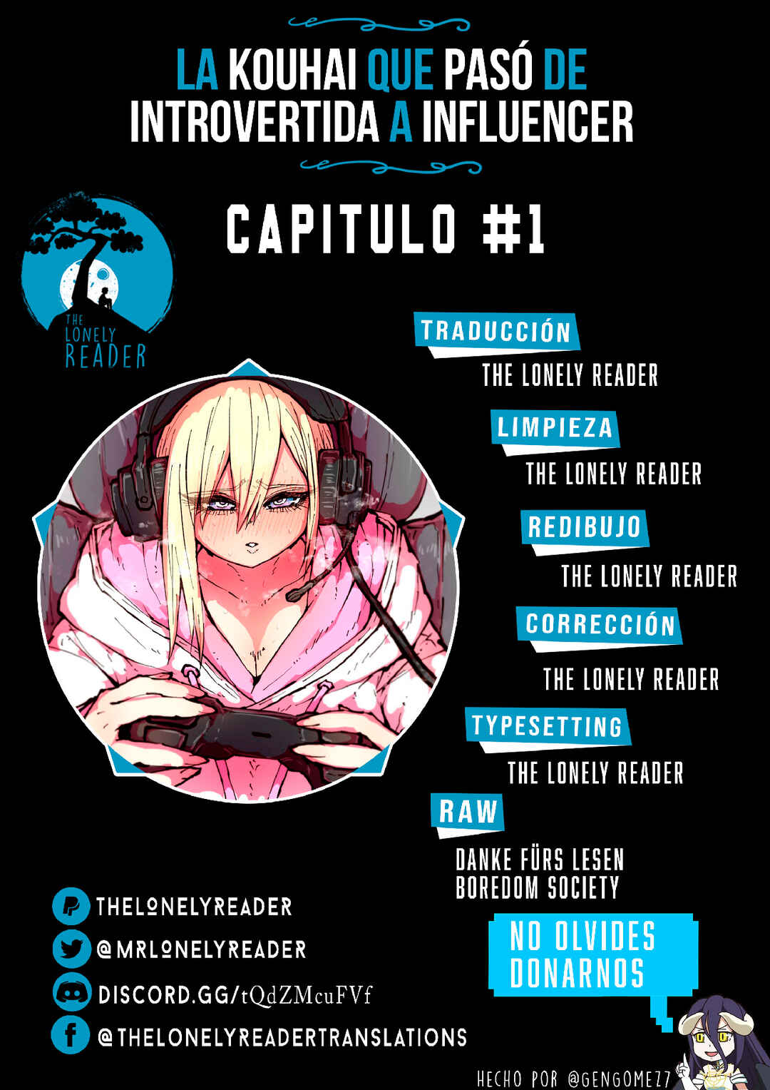 Kouhai wa Inkya Agari no Influencer Chapter 1 - Page 1