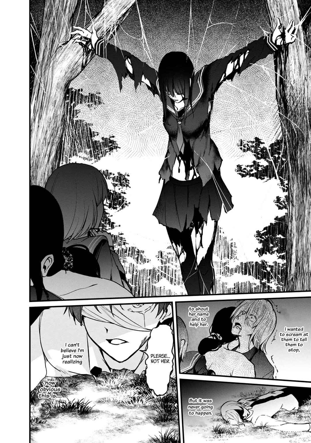 Namae no nai Kaibutsu - Kumo to Shoujo to Ryoki Satsujin Chapter 37 - Page 27