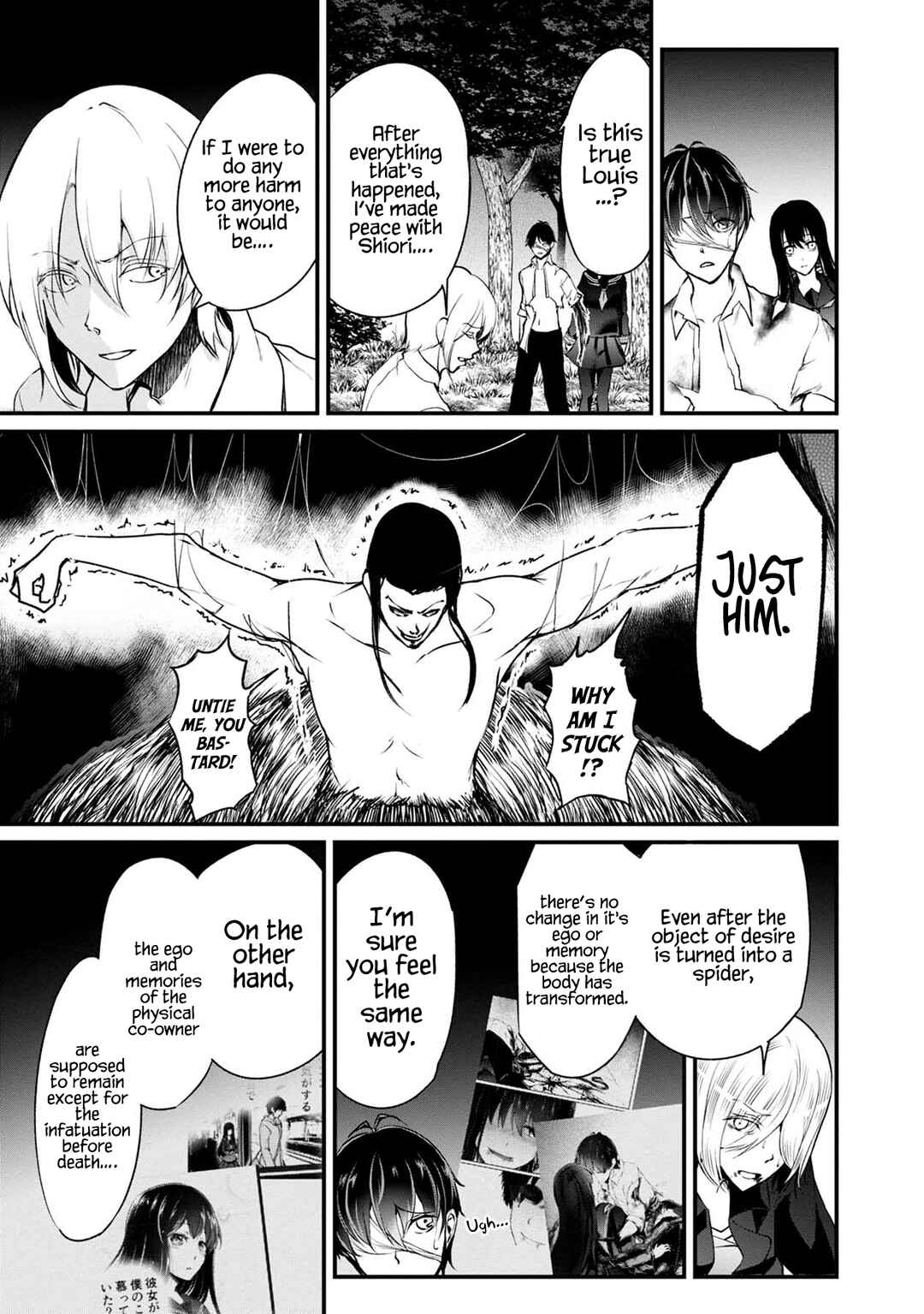 Namae no nai Kaibutsu - Kumo to Shoujo to Ryoki Satsujin Chapter 37 - Page 4