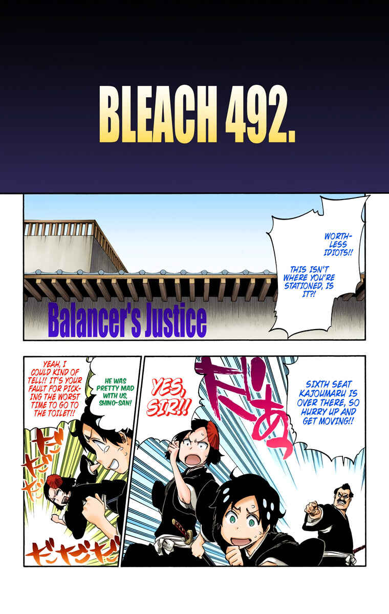 Bleach (Official Colored) Chapter 492 - Page 7