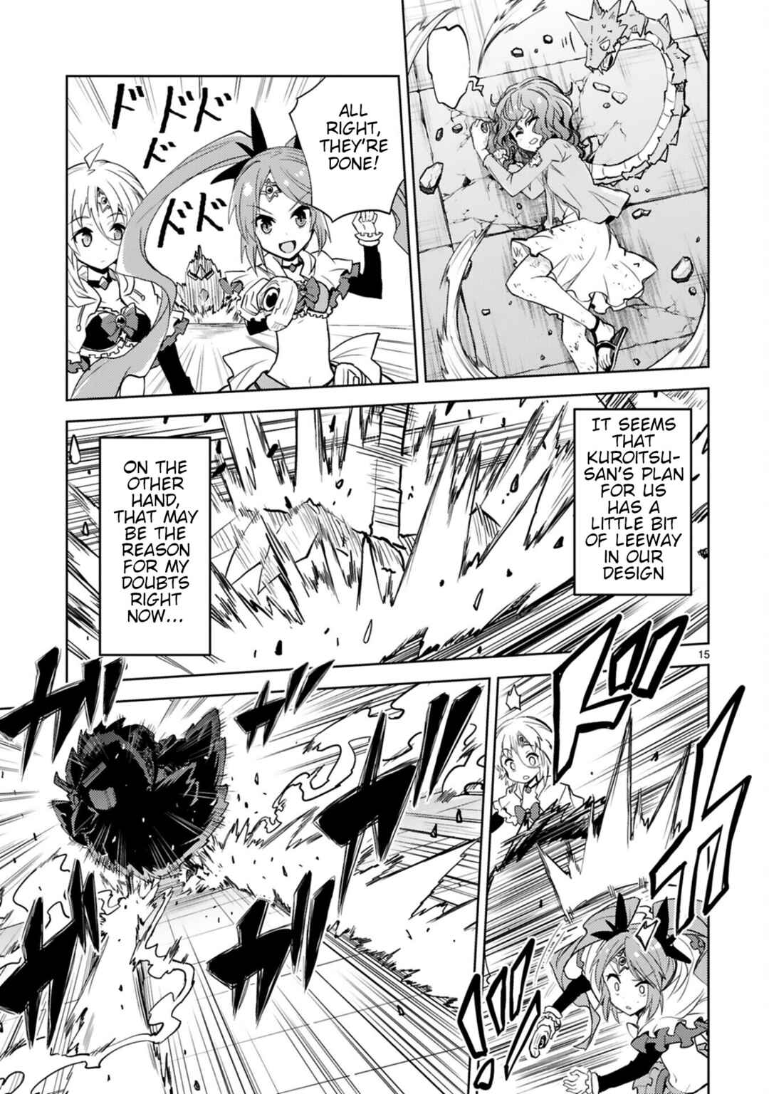 Kaijin Kaihatsubu no Kuroitsu-san Chapter 12 - Page 15