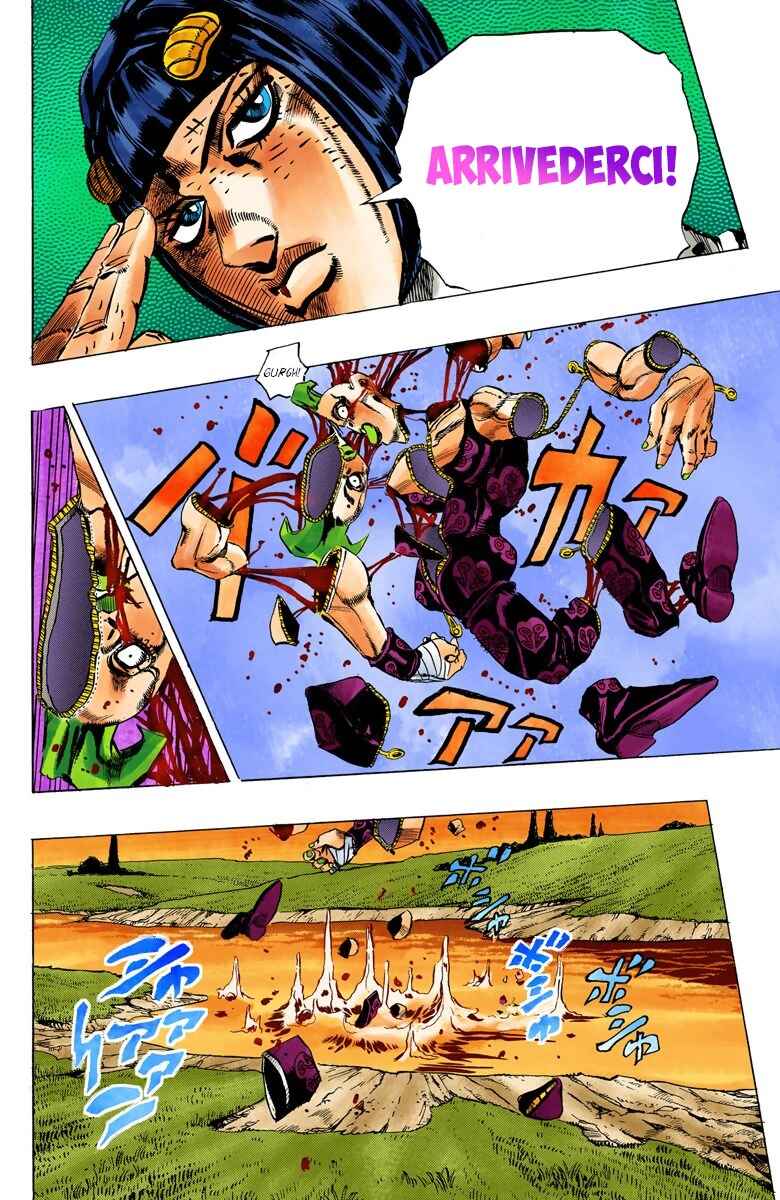 JoJo no Kimyou na Bouken: Part 5 - Ougon no Kaze Color-ban Chapter 60 - Page 12
