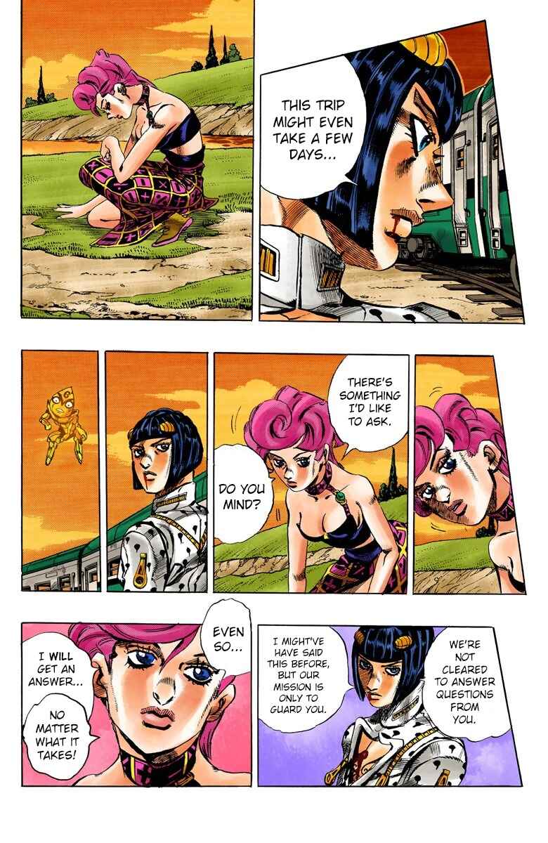 JoJo no Kimyou na Bouken: Part 5 - Ougon no Kaze Color-ban Chapter 60 - Page 16
