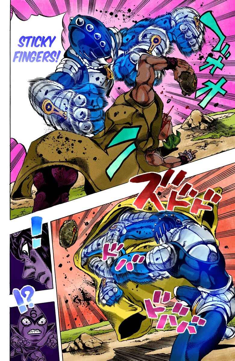 JoJo no Kimyou na Bouken: Part 5 - Ougon no Kaze Color-ban Chapter 60 - Page 6