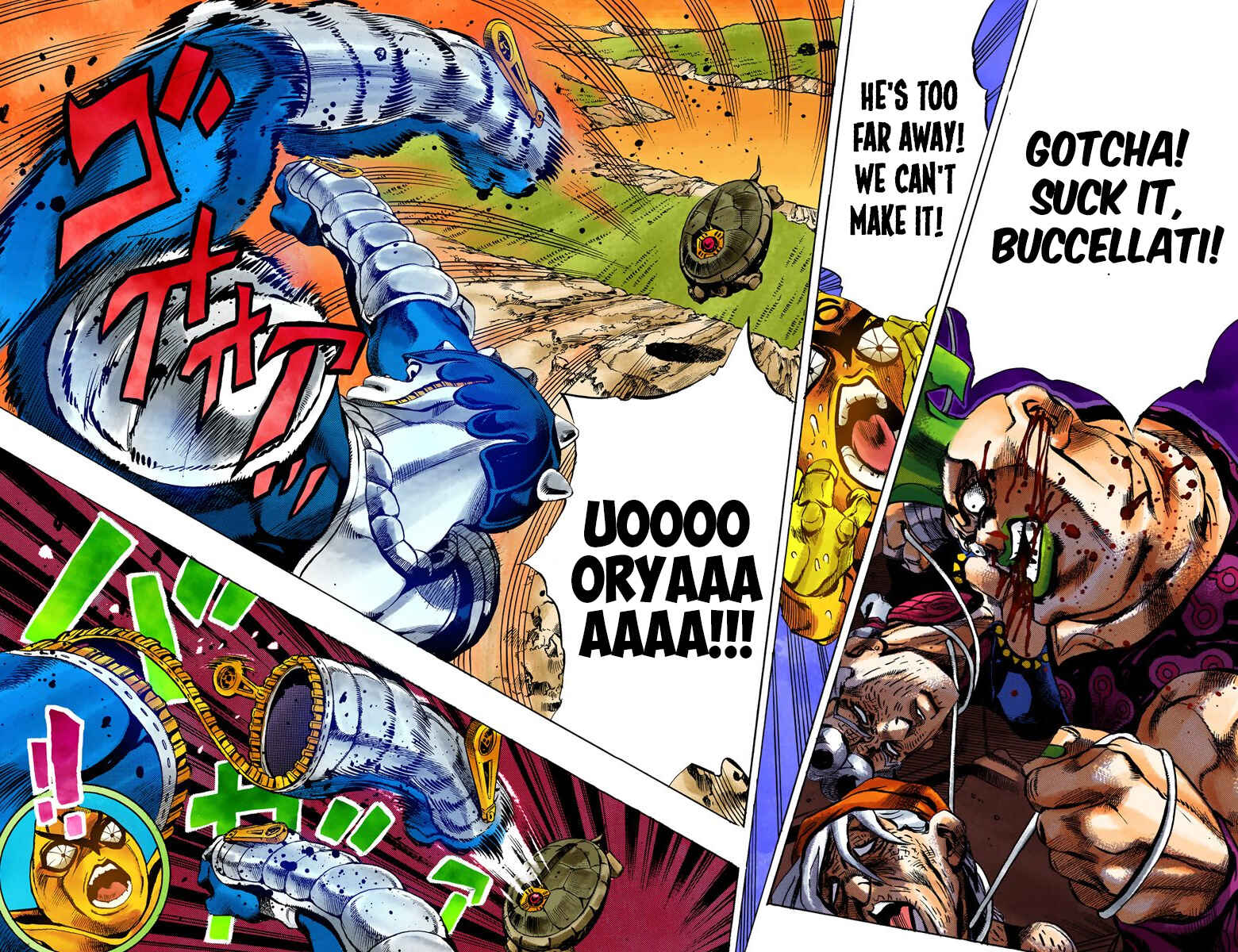 JoJo no Kimyou na Bouken: Part 5 - Ougon no Kaze Color-ban Chapter 60 - Page 9