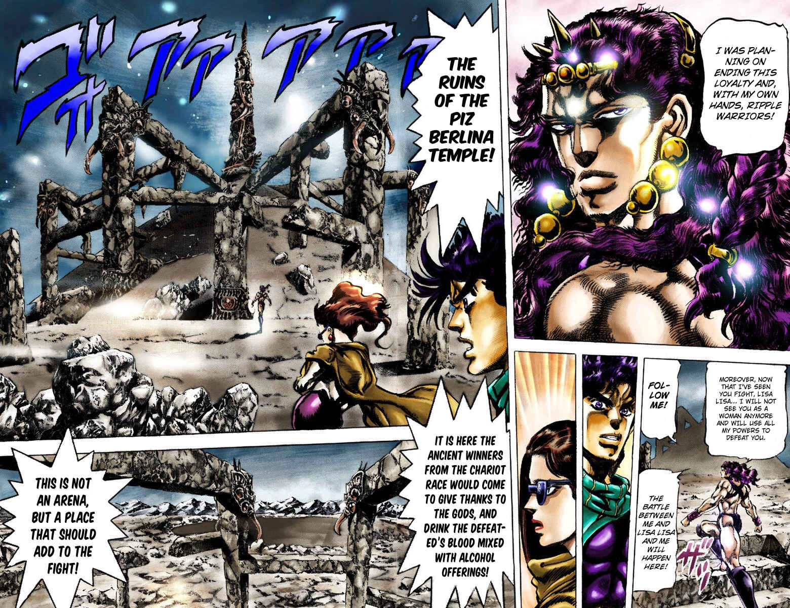 JoJo no Kimyou na Bouken: Part 2 - Sentou Chouryuu Color-ban Chapter 61 - Page 8