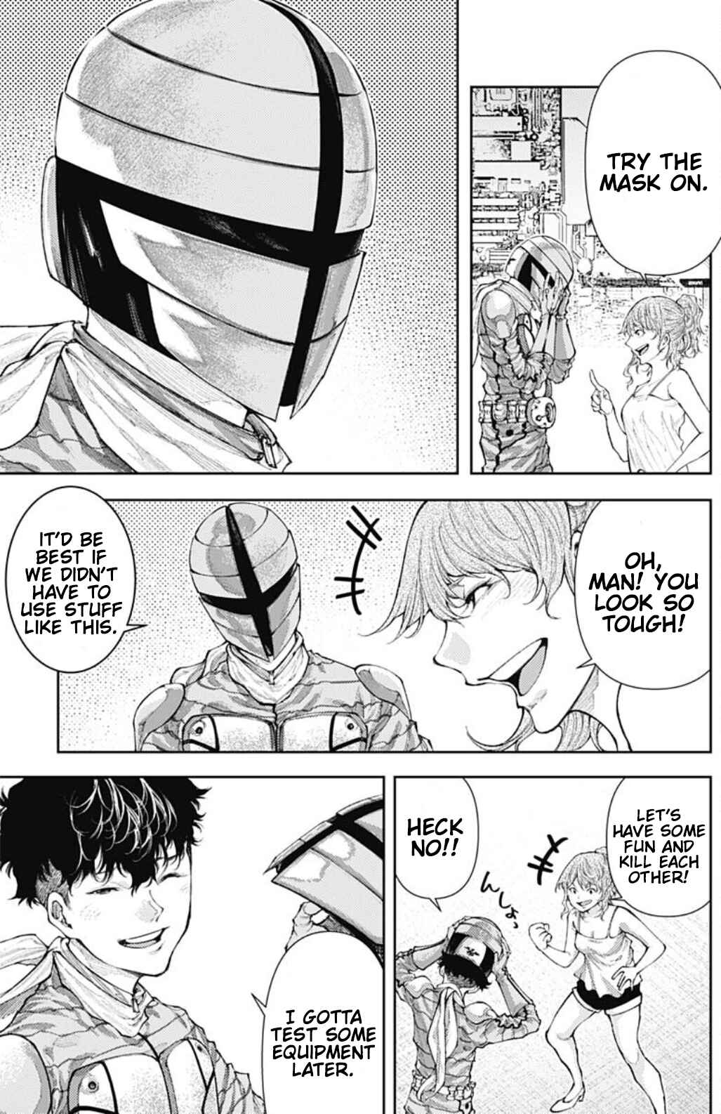 There is No True Peace in this World -Shin Kamen Rider Shocker Side- Chapter 14 - Page 13