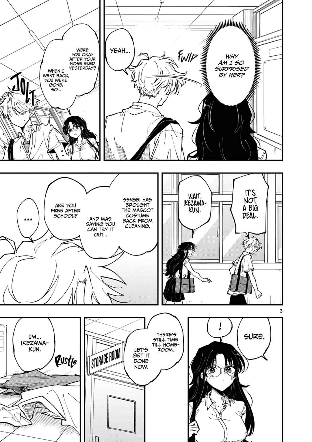 Tonari no Seki no Yatsu ga Souiu Me de Mitekuru Chapter 15 - Page 3