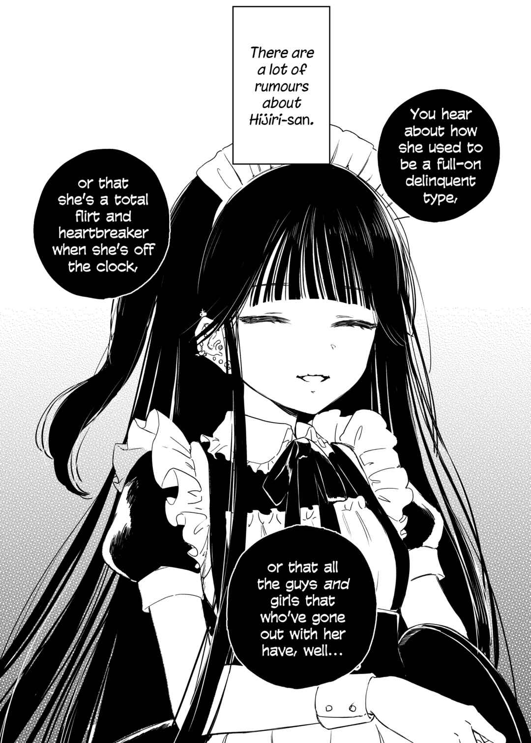 Akogare no Maid-san wa Tobacco ga Niau (Pre-Serialization) Chapter 2 - Page 1