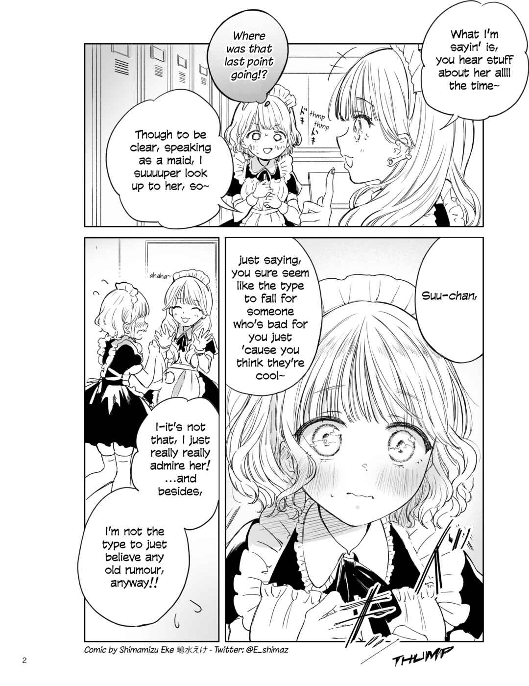 Akogare no Maid-san wa Tobacco ga Niau (Pre-Serialization) Chapter 2 - Page 2