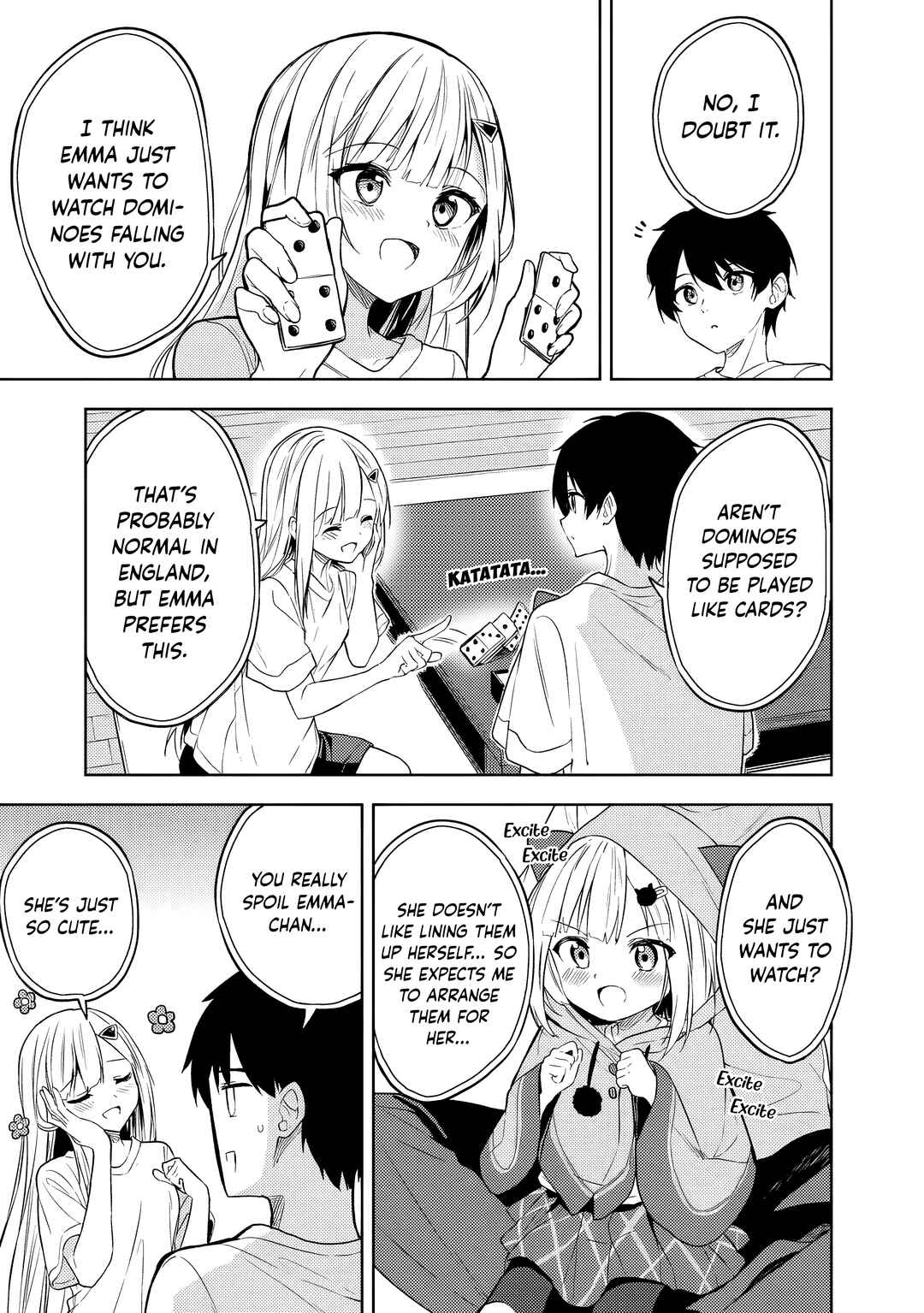 Maigo ni Natteita Youjo wo Tasuketara, Otonari ni Sumu Bishoujo Ryuugakusei ga Ie ni Asobi ni Kuru you ni Natta Ken ni Tsuite Chapter 3 - Page 12