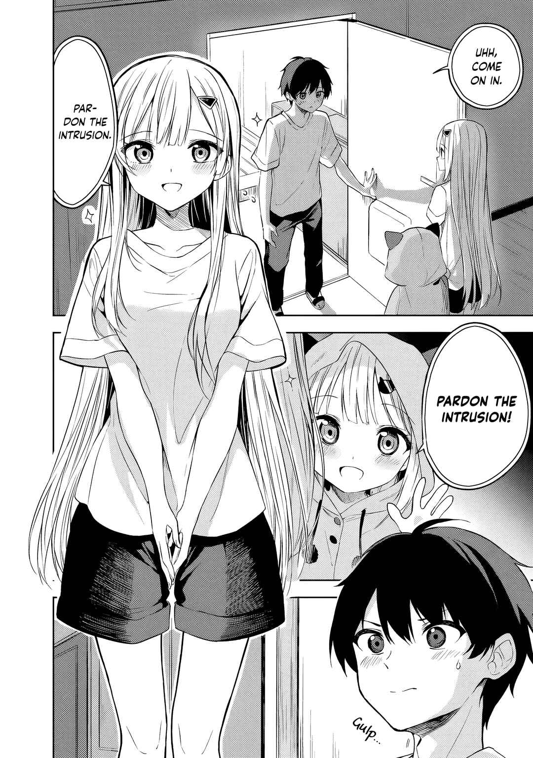 Maigo ni Natteita Youjo wo Tasuketara, Otonari ni Sumu Bishoujo Ryuugakusei ga Ie ni Asobi ni Kuru you ni Natta Ken ni Tsuite Chapter 3 - Page 3